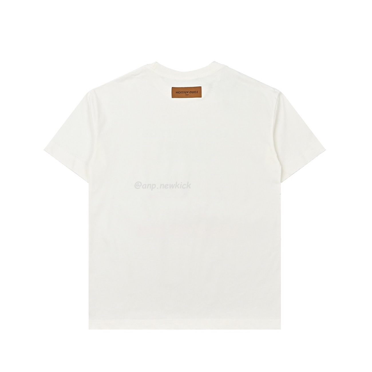 Louis Vuitton Top Logo Letter Short Sleeve T Shirt (3) - www.newkick.vip